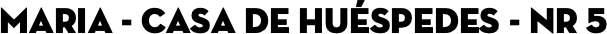 maria - casa de huéspedes