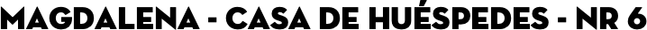 magdalena - casa de huéspedes