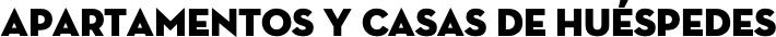Apartamentos y casas de huéspedes